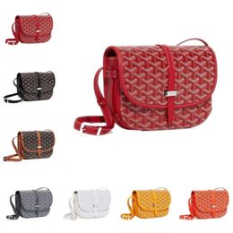 Venta caliente nueva Belvedere Classic Messenger Diseñador Diseñador de la billetera de cuero genuino Bolso de mano para hombres Bolsos para hombres Bolsa de hombro Crossbody