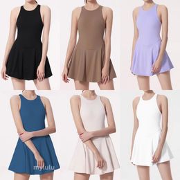 Vendre de la robe de camisole sportive à chaud robe de tennis de yoga golf robe décontractée américaine badminton sportswear
