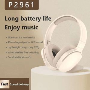 Hot Selling P2961 Headset Wireless Bluetooth oortelefoon 5.3 Lage latentie Originele fabriek Privémodel Sport Fashion Bluetooth oordoppen