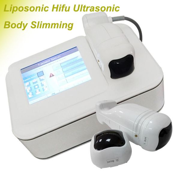 Vente chaude Portable Anti-âge liposonixé visage levage Hifu perte de poids Machine de réduction de graisse Hifu liposonique