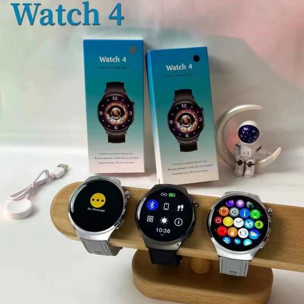 Produit à chaud Produit Smart Watch 4 Pro Bluetooth Call vocal Assistant et femmes Sports Sports Smartwatch pour Android iOS