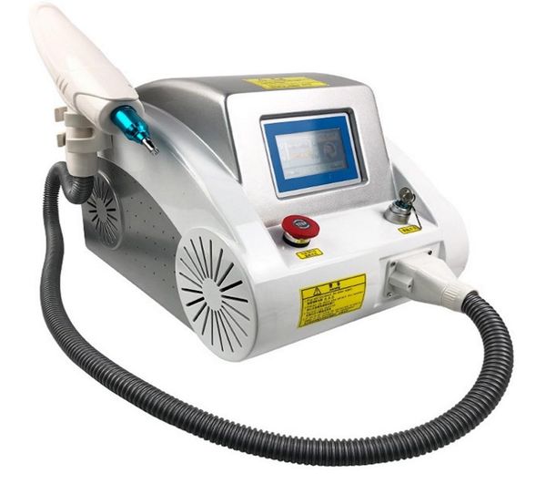 Vente à chaud q Machine de beauté laser Switted Nd YAG pour retrait de tatouage Scarrette d'araignée Repose en carbone Péléling 532NM 1320NM 1064NM8159516