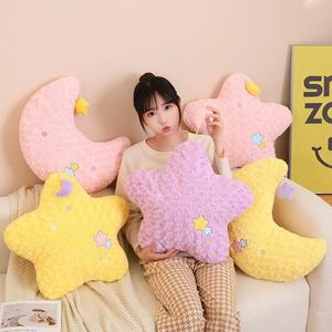 Venta caliente Venta Rose Star Moon Pillow Cross Border Star Almohada Girl Luna Limitana Cama de juguetes Regalo de muñeca