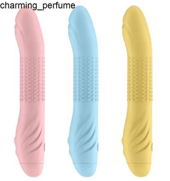 Venta caliente Venta sexual Vibrador de silicona de grado médico Vibrador de masaje de consolador femenino