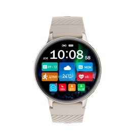 Smartwatch à chaud avec un écran rond de 1,39 pouce, un appel Bluetooth, un nombre de pas, une tension artérielle, plusieurs modes sportifs, une météo