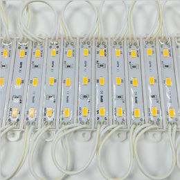 SMD5630 Waterdichte LED Strip LED -module Licht voor teken Wit DC 12V 3 LED Gratis verzending