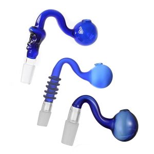 Heet verkopende rookstuk Glasolie pijp 10 mm 14 mm 18 mm mannelijke vrouwelijke bubbler banger olie nagel voor bubbler dab rig bong 3 -stijl mix order