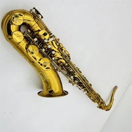 Venta caliente Tenor Japón Saxofón KTS-902 Bb Instrumento musical de latón plano con estuche Guantes Correas Cepillo Envío gratis