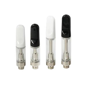 Vente chaude TH205 Atomiseur 0,5 ml 1,0 ml Cartouche de vape à bobine en céramique 510 Fil épais Chariots de vaporisateur d'huile