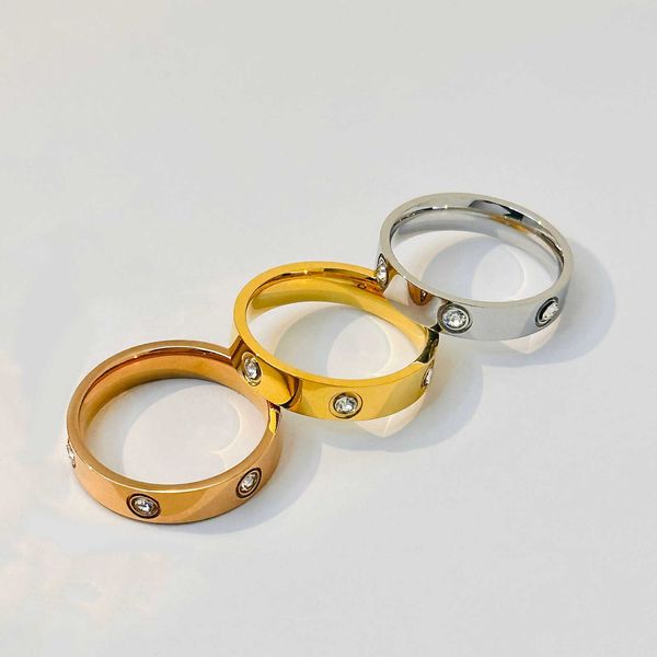 Bague en acier titane de vente chaude pour les femmes Catiholders, design de niche capable et tendance, couples alimentaires exquis qui ne se décolorent pas {catégorie}