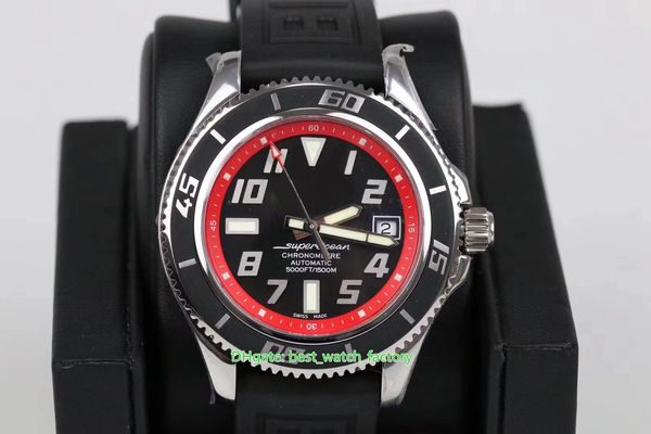 Venta caliente Relojes de calidad superior 5 Estilo 44 mm Super Ocean Sapphire Glass Bandas de goma Asia ETA 2824-2 Movimiento Mecánico Automático Reloj para hombre Relojes de pulsera para hombre