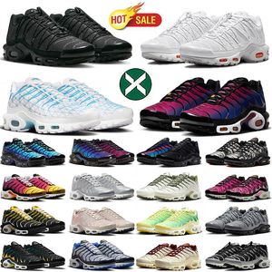 nike air max plus tn airmax tns airmaxs tns Zapatillas de correr de alta calidad bone pure Platinum para hombres y mujeres zapatillas de entrenamiento 【code ：L】