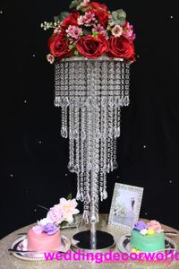 Vente chaude arches de fleurs de mariage arc en métal rond pour les décorations de centres de table decor0760