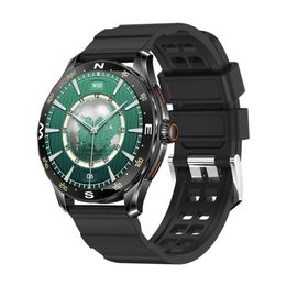 Heet verkopen Y88 smartwatch -kompas AMOLED1.43 True Blood Oxygen Sports Bluetooth Call Watch