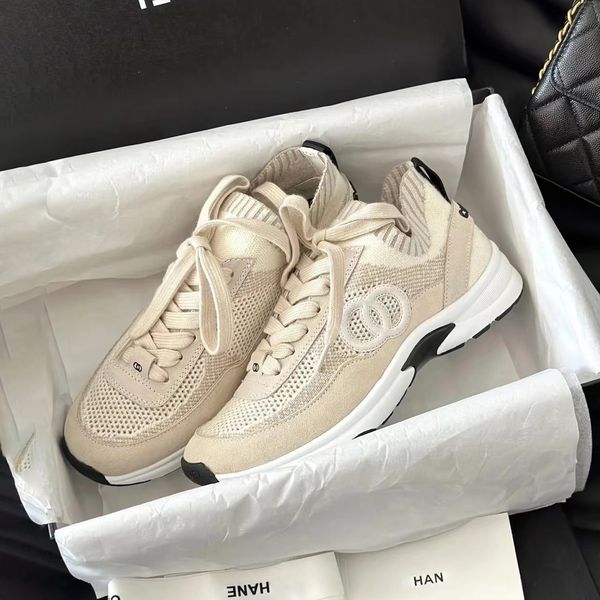 Hot Shoe Designer Femme Luxury Treen Green Trainers Mesh Sneaker Lace Up Breathable Comfort Colorful Running Facile Fother Man with Box Fast Shipping