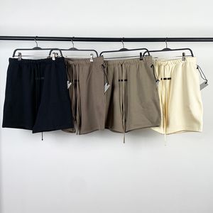 Hot shortwig ess korte heren shorts mannen vrouwen essentiële SWeatsHirts unisex kleding pure katoenen sport 4619