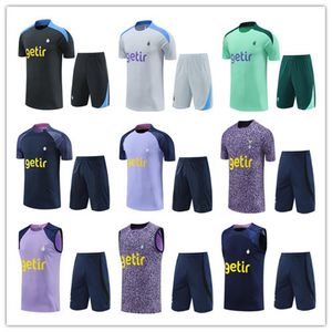 Spurs Traje de entrenamiento de fútbol 23 24 25 25 Dele Son Soccer Jerseys Ham Bale Kane Hojbjerg Bergwijn Lo Celso Men Kids Kit Camisas de manga corta Chandal