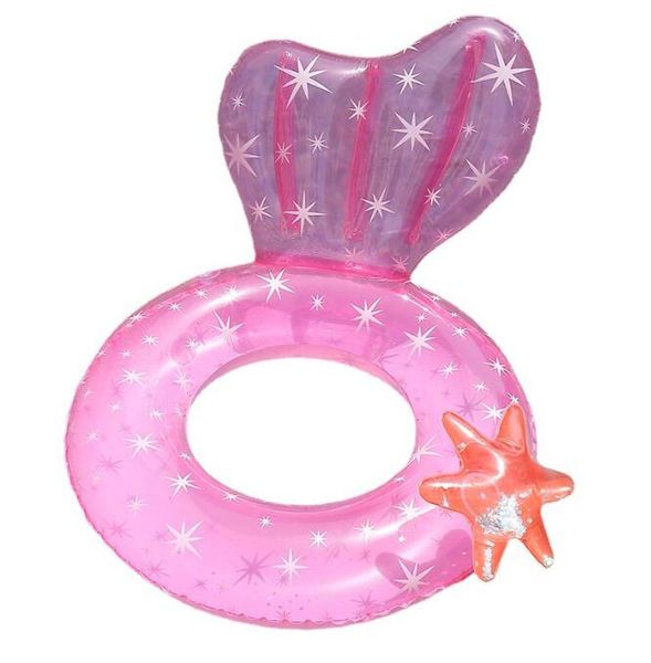 Anneau de flotteur de natation étoile de mer chaude, anneaux de natation gonflables pour piscine d'eau, cercle de piscine gonflable pour adultes et enfants, Tubes flottants