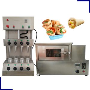 Equipo de máquina de cono de Pizza stelling, máquina de fabricación de cono de Pizza Industrial comercial y precio de máquina de horno de Pizza eléctrica