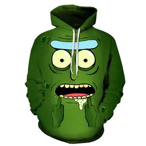 Hot Style-2019 3D Digital Printed Hoodie Custom 3D Hoodie voor Mannen