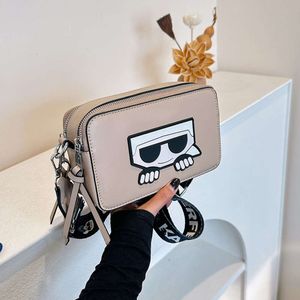 Hot Style Fashion Karl Lagerfield Schoudertassen Koreaanse creatieve crossbody tas kleine vierkante camera tas designer tassen voor dames messenger portemonnee