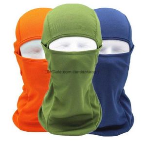 été chaud respirant cs masque complet casque de moto couvre-bouche en plein air vélo équitation ski oeil ouvert couvre-chef de protection protection solaire