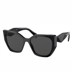 Caliente verano para mujer diseñador gafas de sol negras hombres Symbole OPR19ZS geométrico moderno estilo ojo de gato textura de relieve Mostrar encanto de moda Anti ultravioleta Retro gafas de sol