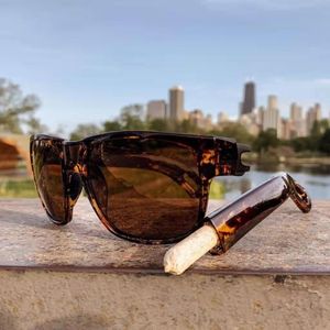 Caliente Gafas de sol Weeds Pipe Almacenamiento de tabaco Otros accesorios para fumar Papel de cigarrillo Tubo de almacenamiento oculto Gafas multiuso Tubo de bocina Cajas de cigarrillos