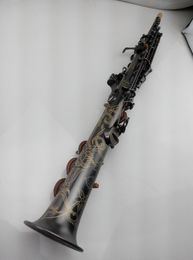 Hot SUZUKI Nieuwe Sopraansaxofoon bes Saxofone Top Muziekinstrumenten