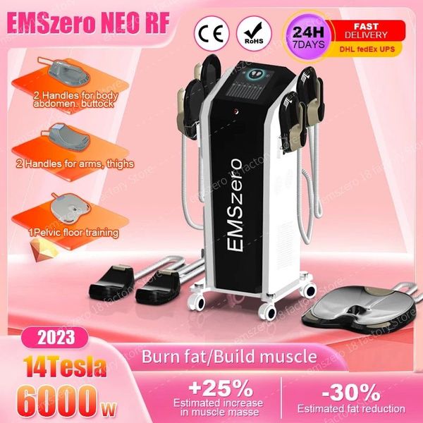 Tecnología CALIENTE EMS Estimulador muscular RF Máquina de belleza delgada EMSzero Peso Máquina para quemar grasa NOVA NEO SALON HIEMT SCLUPT