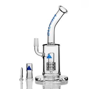 Nexus Glass Beaker Base Bong Hookahs Stereo Matrix perc 14 mm Tazón embriagador Plataformas petroleras Gafas para fumar Tubos Dab Rigs