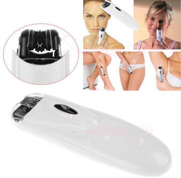 Heißer automatischer Rasierapparat-Trimmer-Gesichtshaar-Körper-Entferner Epilator-Frauen-Gesichts-Sorgfalt-Haar-Abbau-Elektrorasierer-Abbau