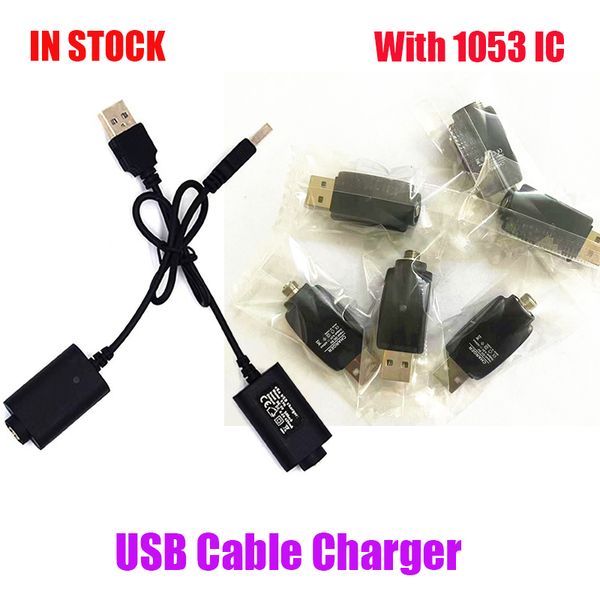 Cargadores inalámbricos de cargador USB caliente con cable de cable largo de protección IC 1053 para 510 batería de rosca de tornillo Calidad