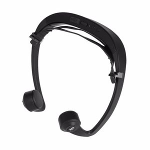 Freeshipping Hot V9 Ear Hook Bone Conduction Bluetooth 4.2 Sports Headphone Headset With Mic Adjustable headband For Android IOS Smartphone