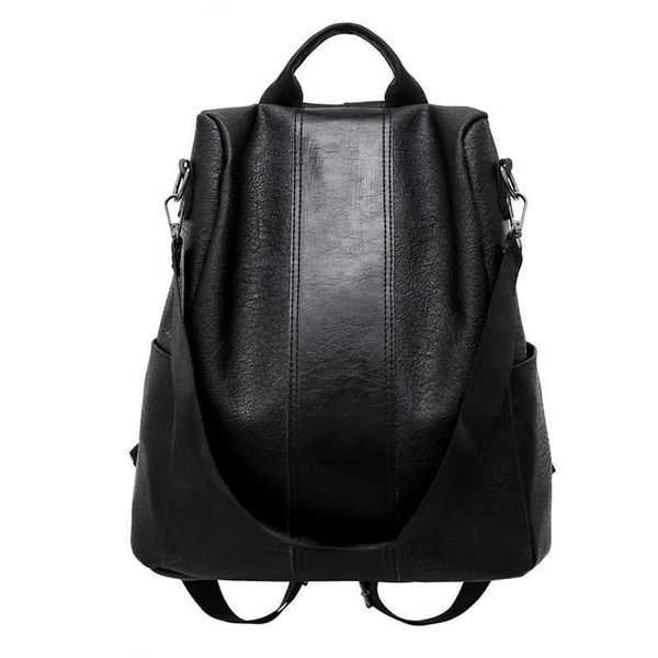 Femmes chaudes Anti-vol sac à dos étanche en cuir PU grand sac à bandoulière YS-BUY Y0721