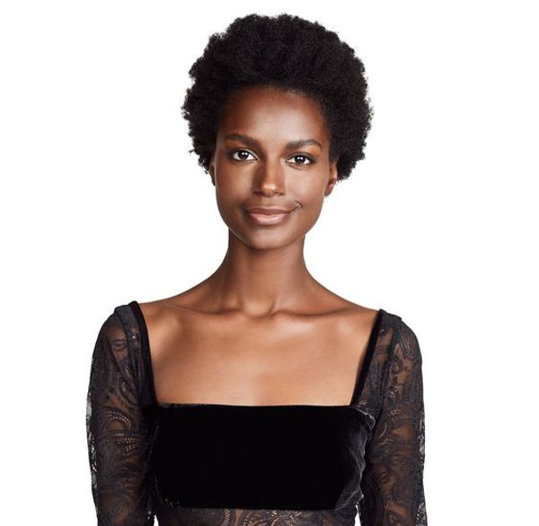 nouvelle arrivée la coiffure afro-américaine cheveux brésiliens courte perruque frisée crépue simulation cheveux humains courte perruque frisée pour dame en stock