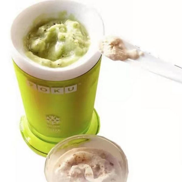 HOT ZOKU Slush Shake Maker, les authentiques outils de crème glacée faits maison, tasse de crème glacée, tasse créative