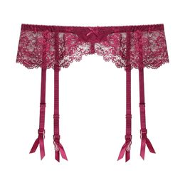 Taille haute femmes japonaises Lingerie transparente porte-jarretelles bas porte-jarretelles sans culotte dentelle filles sexy en porte-jarretelles 10 pièces/lot