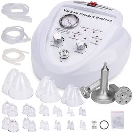 Machine d'amélioration des boutons de Hotsale Dispositif d'agrandissement de la poitrine Machines de levage de fesses Buttoche aspirateur Soulevez la thérapie sous vide tasse de drainage lymphatique minceur