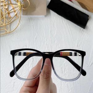 Hotsale ontwerper BE2293 unisex Contrasted rechthoekige gasses frame plaid been recept glazen 53-16-140 pure-plank frame fullset case 295s 295S