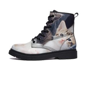 Hotsale Designer Boots personnalisés hommes Chaussures femmes Plateforme Mentide Mentide Fashion Fashion Sports Flat Animal Outdoors Sneakers Personnalisez Gai 40