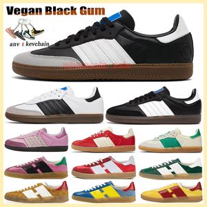 Met doos hotsale mode veganistische zwarte gom witte luipaard vos bruin mysterie casual schoenen sport Wales bonner penny skate sneakers handbal spezial heren dames trainers