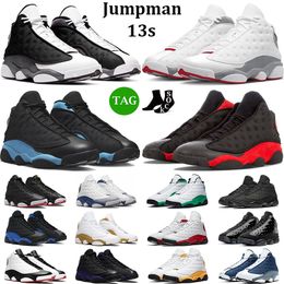 Hotsale Jumpman 13 buty do koszykówki mężczyźni kobiety 13 s czarny Flint Wolf szary uniwersytet niebieski Playoffs czarny kot hodowane męskie trenerzy odkryte trampki