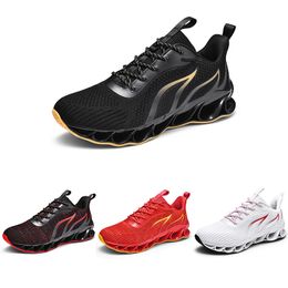Hotsale niet-merk loopschoenen voor mannen fire rood zwart goud gefokt mes mode casual heren trainers outdoor sport sneakers maat 40-46