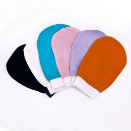 Hotsale Silicone Body Scrubber Bath Bish 1 Piece Hammam Hammam Scrub Mitt Magic Peeling Glove Exfoliating Tan Mitt