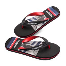 Hotsale zomer grensoverschrijdende slippers heren slippers lichtgewicht grote maat flip-flop strand mannen