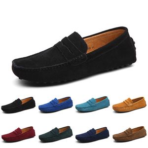 Hotsale al por mayor hombres sin marca zapatos casuales alpargatas triple negro blanco marrón vinos rojos azul marino caqui gris moda para hombre zapatilla de deporte al aire libre jogging entrenador para caminar