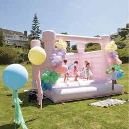 hotselling verschillende stijlen kleurrijke 3 5x3 5m 11 6ft pvc opblaasbare bruiloft jumper springkasteel maan bounce huis bruids uitsmijter springen huis