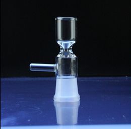 Le plus chaud 14mm 19mm bol en verre femelle bol réversible avec poignée 14.5mm 18.8mm taille de joint pour bol en verre bang en verre Ashcatcher