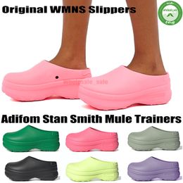 Hottsale Adiform Stan Mule Designer Slippers Sandalen Core Zwart Lucid Citroen Lucid Roze Zilver Groen Heren Dames Slides Sneakers Heren Outdoor Trainers Sneakers Schoenen